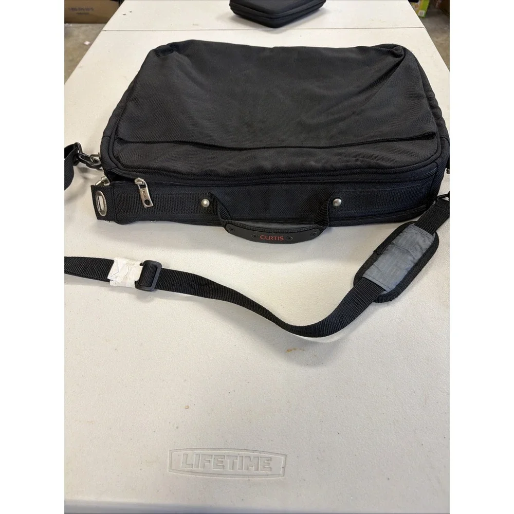 black nylon Curtis business case